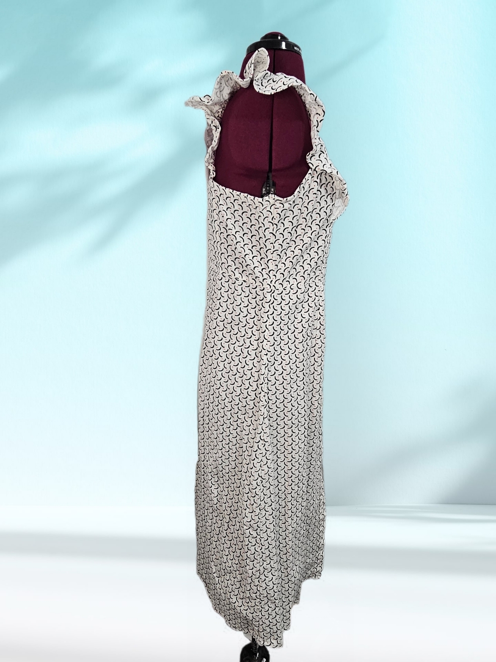 Billabong x Sincerely Jules "Love Tripper" Midi Dress Sweetheart Neckline Ruffle - Picture 8 of 15
